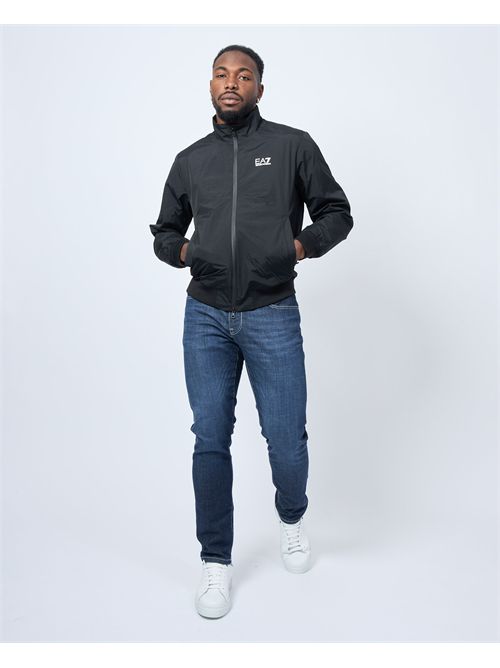 Blouson aviateur EA7 avec logo et zip